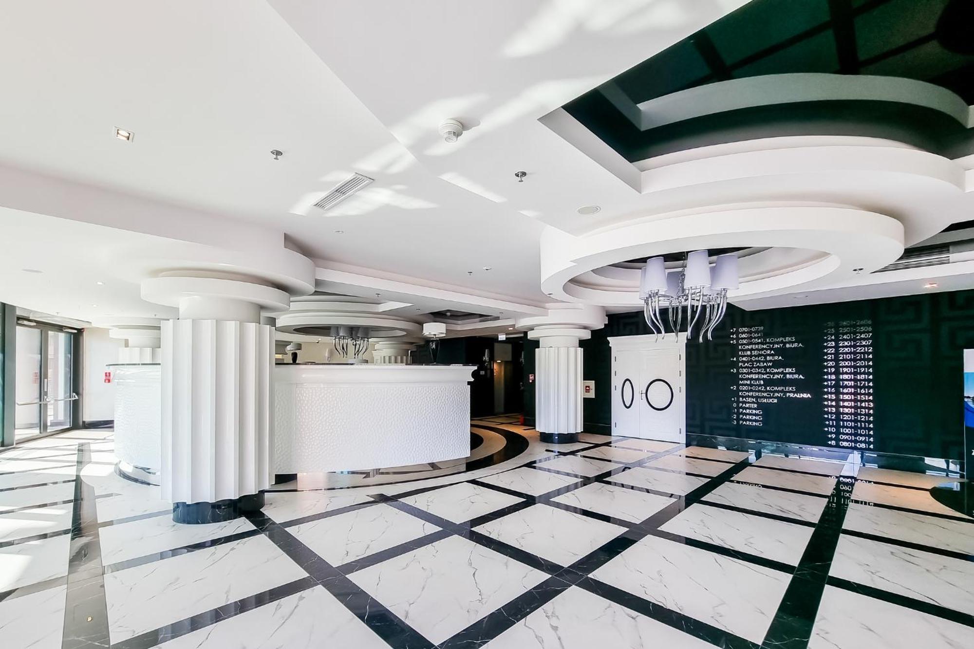 Hanza Tower Apartment No 628 - 6Th Floor, Balcony, Swimming Pool Szczecin Ngoại thất bức ảnh