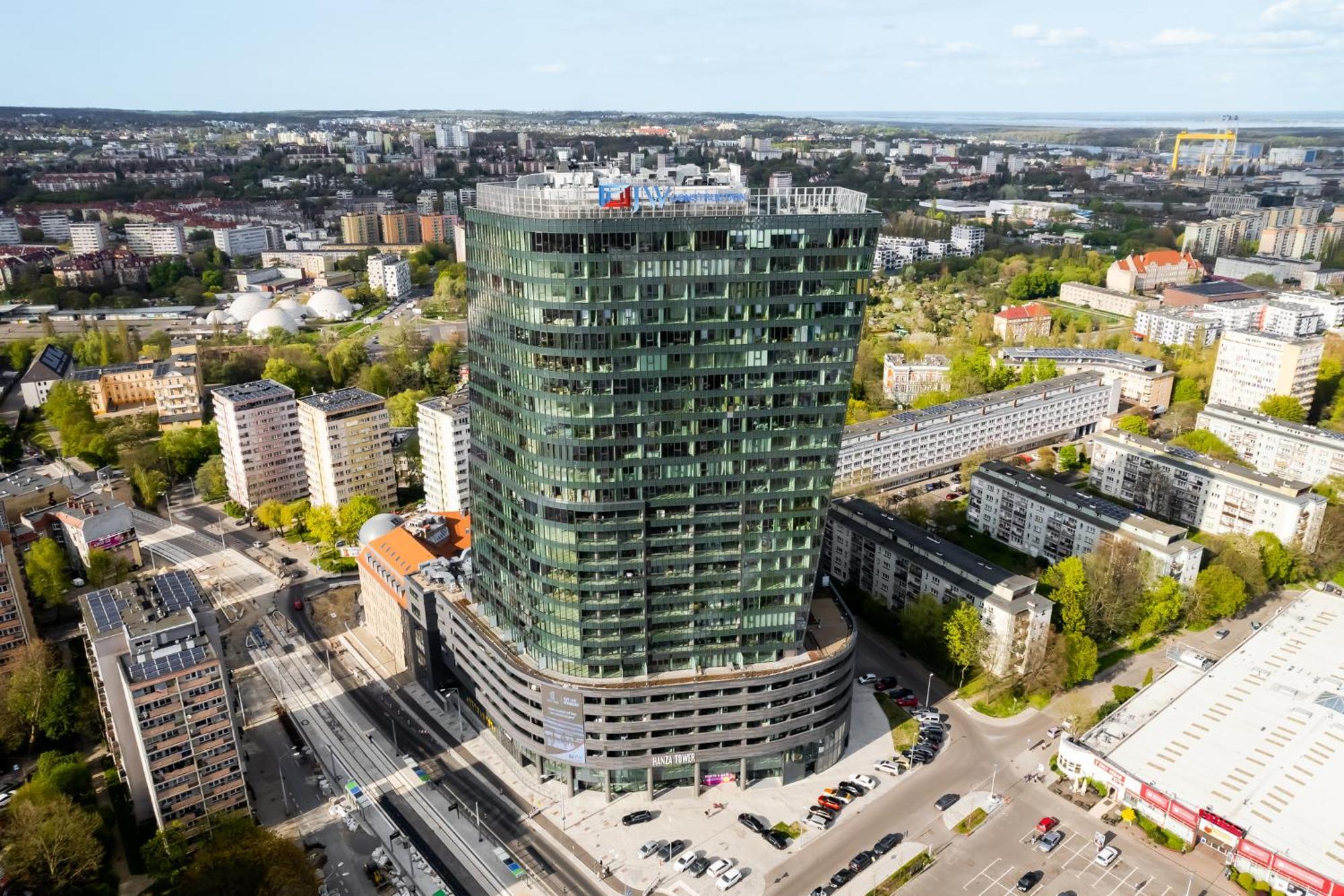 Hanza Tower Apartment No 628 - 6Th Floor, Balcony, Swimming Pool Szczecin Ngoại thất bức ảnh