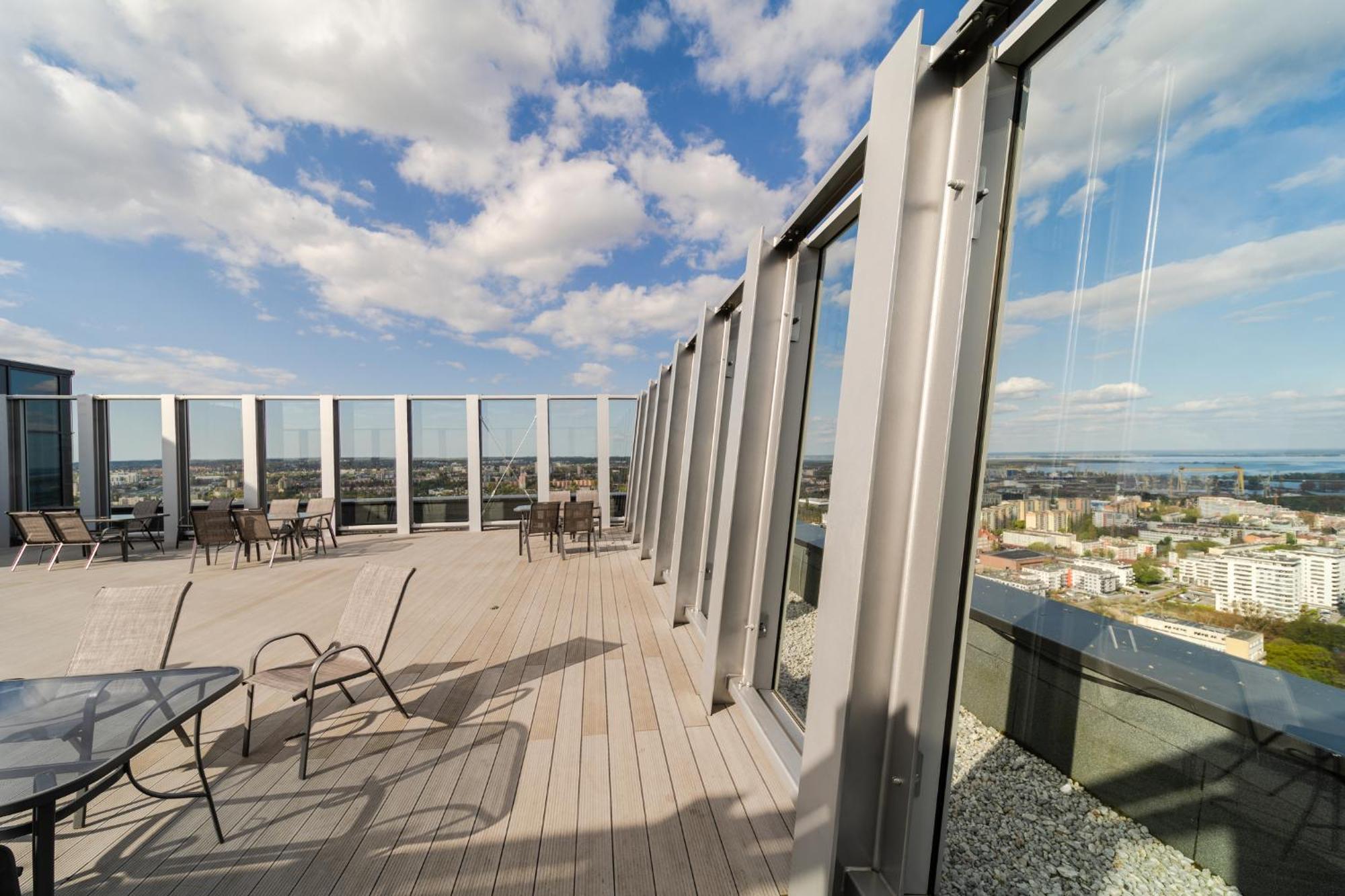 Hanza Tower Apartment No 628 - 6Th Floor, Balcony, Swimming Pool Szczecin Ngoại thất bức ảnh