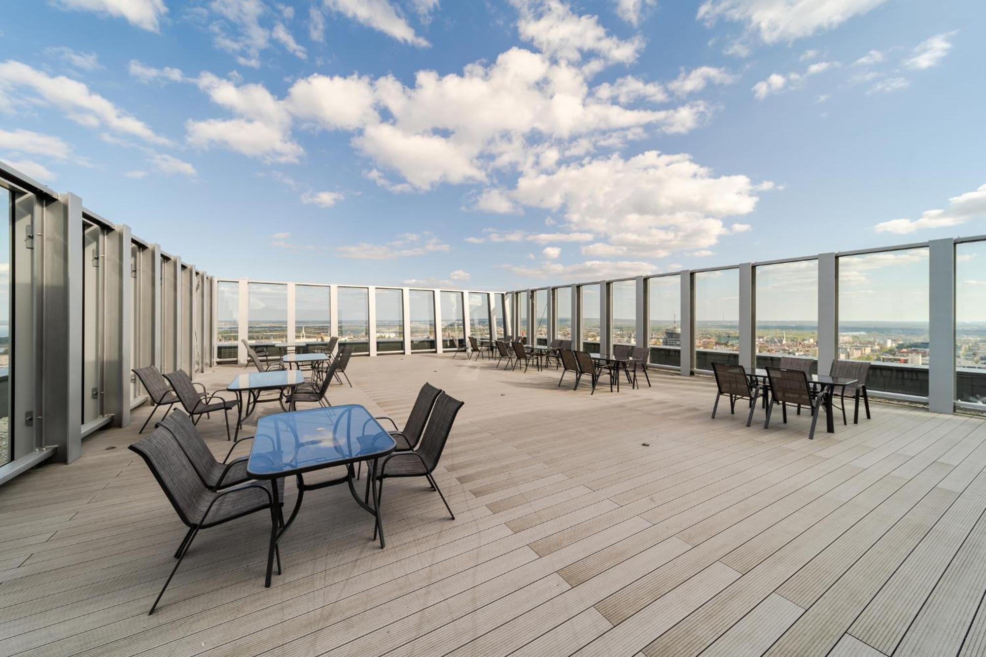 Hanza Tower Apartment No 628 - 6Th Floor, Balcony, Swimming Pool Szczecin Ngoại thất bức ảnh